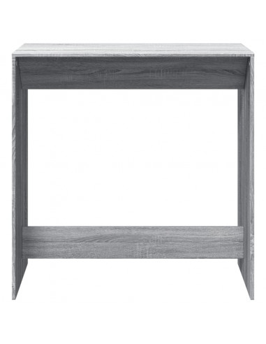 Tavolo da Bar Grigio Sonoma 102x50x103,5cm in Legno Multistrato
