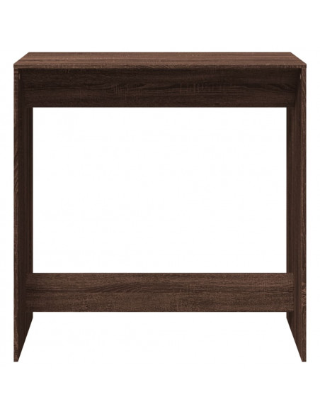 Tavolo da Bar Rovere Marrone 102x50x103,5 cm Legno Multistrato