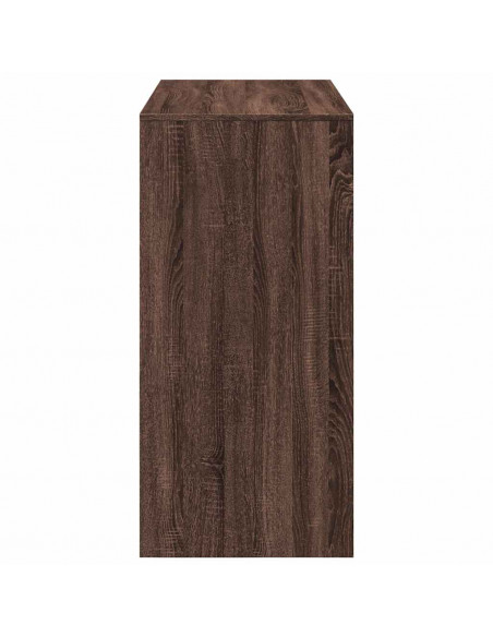 Tavolo da Bar Rovere Marrone 102x50x103,5 cm Legno Multistrato