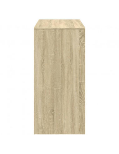 Tavolo da Bar Rovere Sonoma 102x50x103,5cm in Legno Multistrato