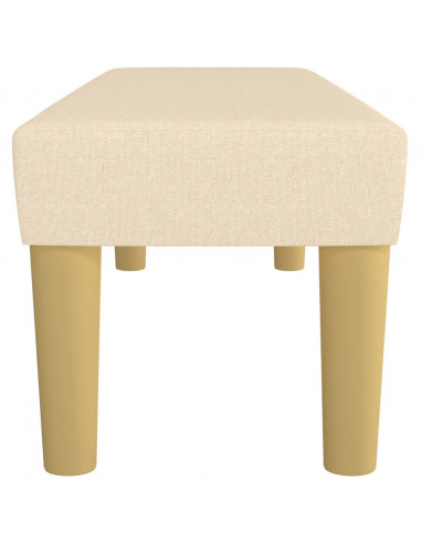 Panca Crema 100x30x30 cm in Tessuto