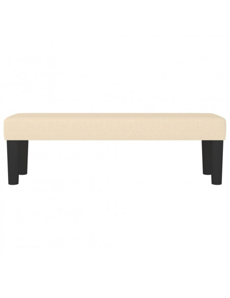 Panca Crema 100x30x30 cm in Tessuto