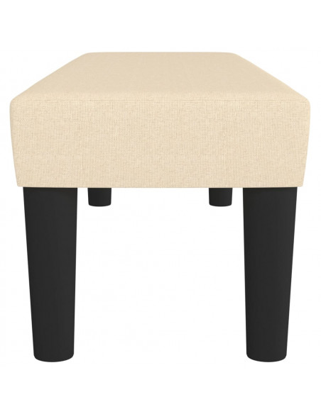 Panca Crema 100x30x30 cm in Tessuto