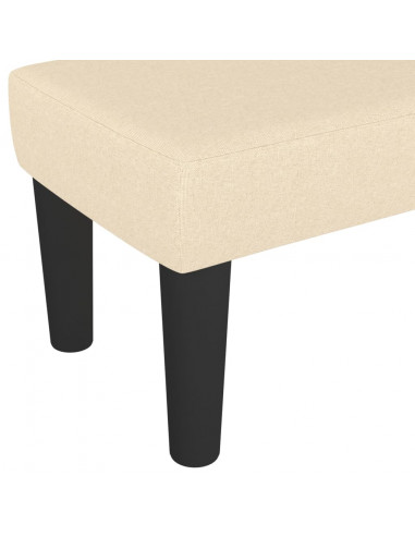 Panca Crema 100x30x30 cm in Tessuto