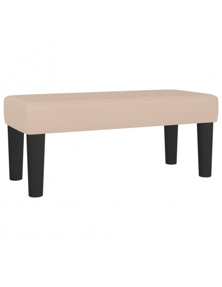 Panca Cappuccino 70x30x30 cm in Similpelle