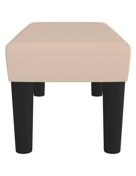 Panca Cappuccino 70x30x30 cm in Similpelle