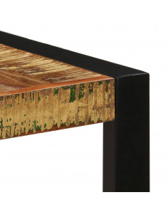 Tavolo da Pranzo 140x70x75 cm Legno Massello di Recupero 2