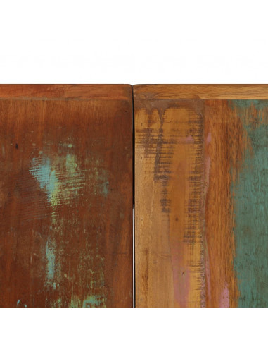 Tavolo da Pranzo 140x70x75 cm Legno Massello di Recupero
