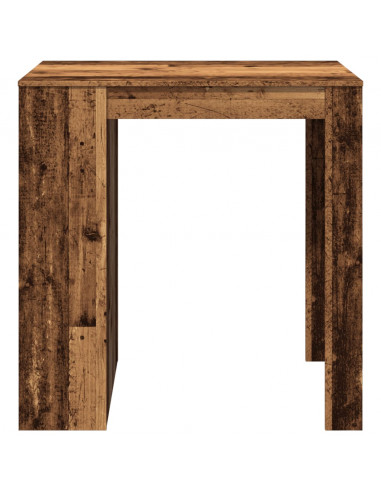 Tavolo da Bar Legno Antico 102x70x103,5 cm in in Truciolato