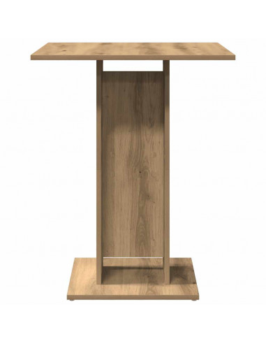 Tavolo da Bistrot Rovere Artigianale 60x60x75 cm in Truciolato