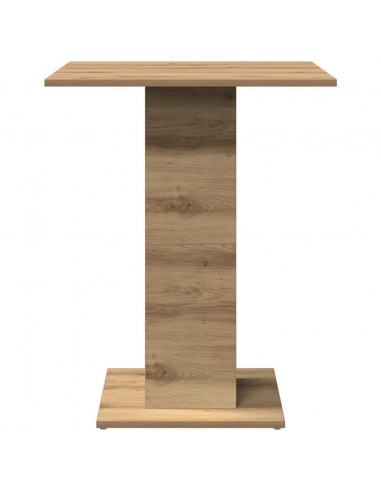 Tavolo da Bistrot Rovere Artigianale 60x60x75 cm in Truciolato