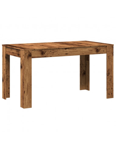 Tavolo da Pranzo Legno Antico 140x74,5x76 cm Legno Multistrato