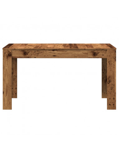 Tavolo da Pranzo Legno Antico 140x74,5x76 cm Legno Multistrato