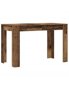 Tavolo da Pranzo Legno Antico 120x60x76 cm in Truciolato 2