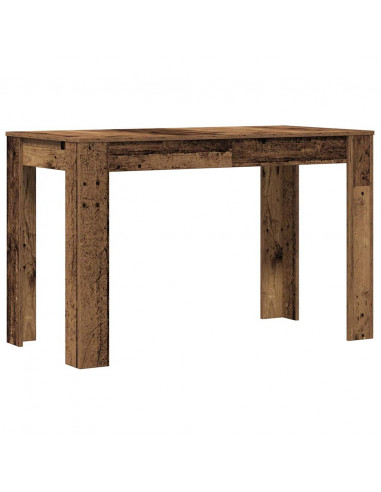 Tavolo da Pranzo Legno Antico 120x60x76 cm in Truciolato