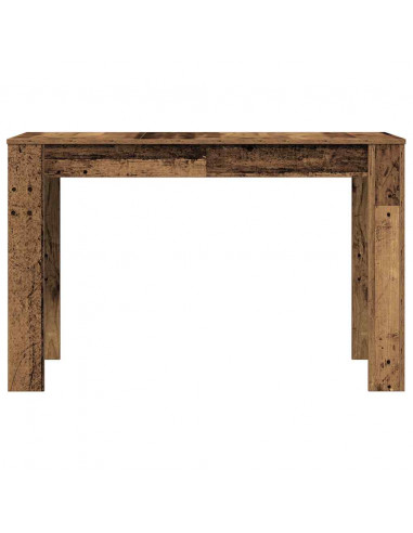 Tavolo da Pranzo Legno Antico 120x60x76 cm in Truciolato