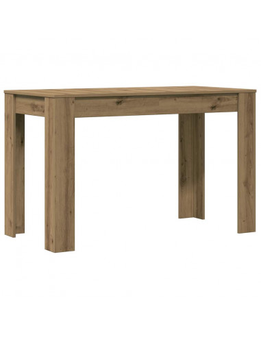 Tavolo da Pranzo Rovere Artigianale 120x60x76 cm in Truciolato