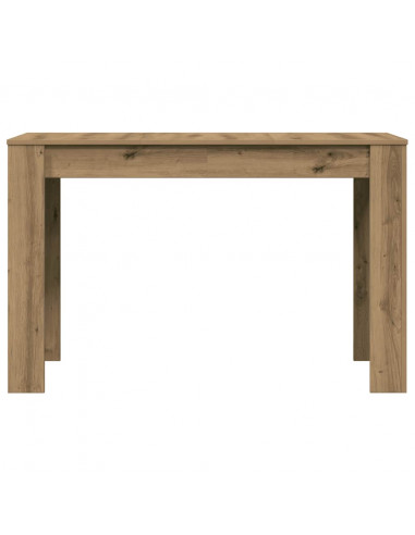 Tavolo da Pranzo Rovere Artigianale 120x60x76 cm in Truciolato