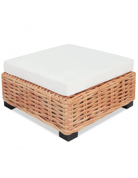 Set Divano 14 pz in Rattan Naturale