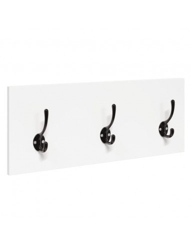 Set Mobili da Ingresso 4 pz Bianco in Legno Multistrato