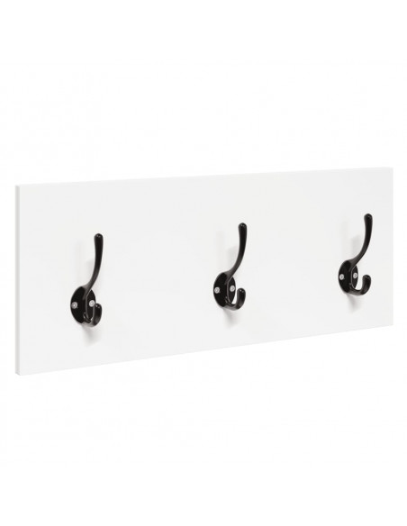 Set Mobili da Ingresso 4 pz Bianco in Legno Multistrato