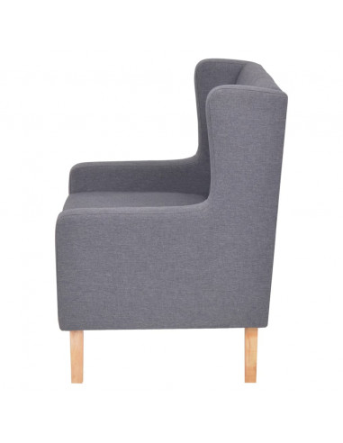 Set Divani 2 pz in Tessuto Grigio