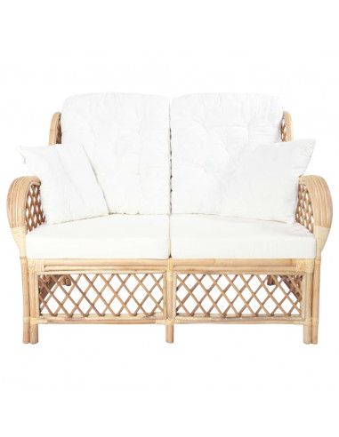 Divano a 2 Posti in Rattan