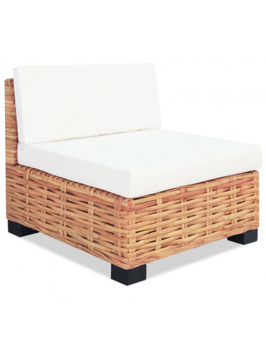 Set Divano 27 pz in Rattan Naturale