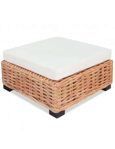 Set Divano 27 pz in Rattan Naturale