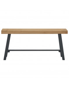 Panchina 110 cm in Legno Massello di Teak 2