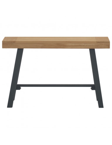 Panchina 80 cm in Legno Massello di Teak