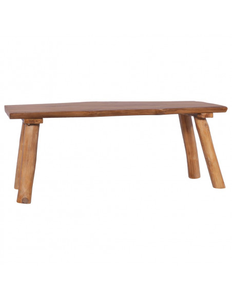 Panchina da Giardino 120 cm in Legno Massello di Teak