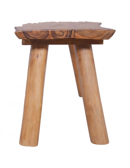 Panchina da Giardino 120 cm in Legno Massello di Teak