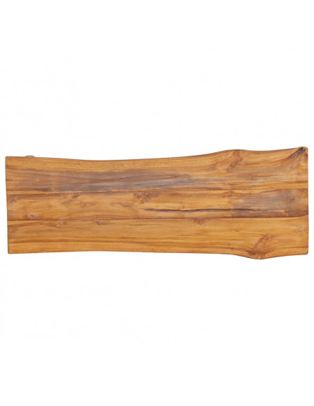 Panchina da Giardino 120 cm in Legno Massello di Teak