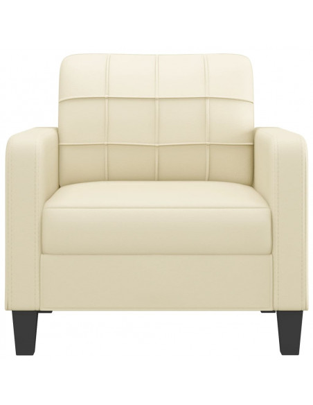 Poltrona Crema 60 cm in Similpelle