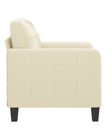 Poltrona Crema 60 cm in Similpelle