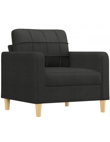 Poltrona Nera 60 cm in Tessuto