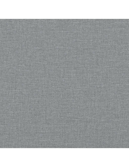 Set di Divani 2 pz con Cuscini Grigio Chiaro in Tessuto