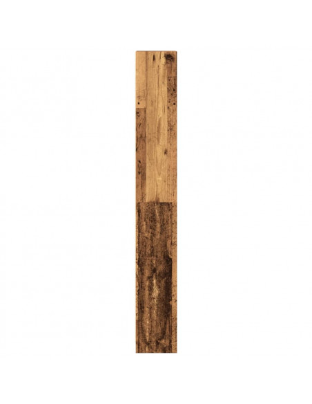 Libreria Legno Antico 40x24x176 cm in Legno Multistrato