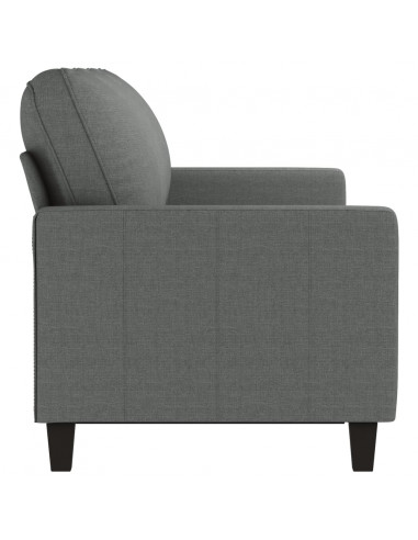 Divano a 3 Posti Grigio Chiaro 180 cm in Tessuto