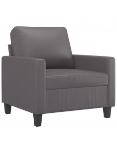 Poltrona Grigia 60 cm in Similpelle 2