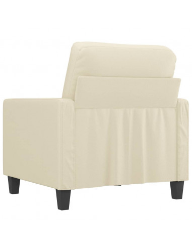 Poltrona Crema 60 cm in Similpelle