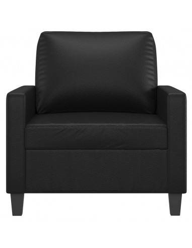 Poltrona Nera 60 cm in Similpelle