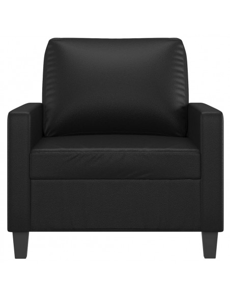 Poltrona Nera 60 cm in Similpelle