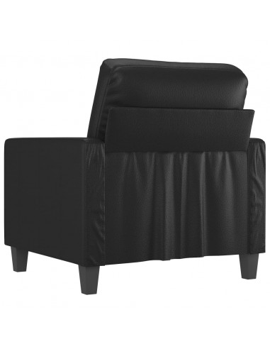 Poltrona Nera 60 cm in Similpelle