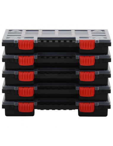 Scatole di Assortimento 5 pz 34,5x25x5 cm in Polipropilene