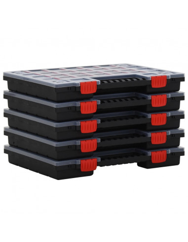 Scatole di Assortimento 5 pz 40x30x5 cm in Polipropilene