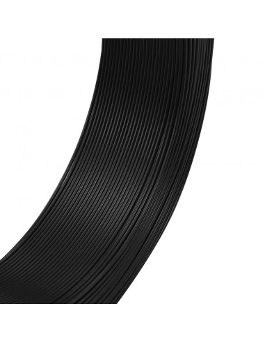 Filo per Recinzioni 250 m 0,9/1,4 mm in Acciaio Antracite