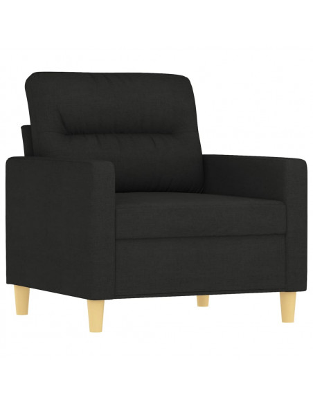Poltrona Nera 60 cm in Tessuto