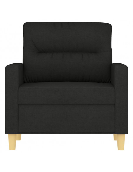 Poltrona Nera 60 cm in Tessuto